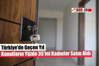 Türkiye'de Geçen Yıl Konutların Yüzde 35'ini Kadınlar Satın Aldı