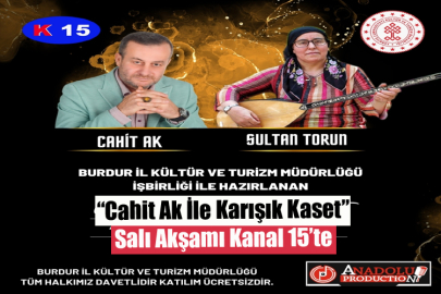 “Cahit Ak İle Karışık Kaset” Salı Akşamı Kanal 15’te