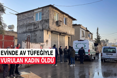 Evinde Av Tüfeğiyle Vurulan Kadın Öldü