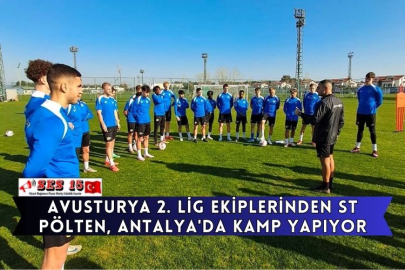 Avusturya 2. Lig Ekiplerinden St Pölten, Antalya'da Kamp Yapıyor