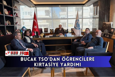 Bucak TSO'dan Öğrencilere Kırtasiye Yardımı