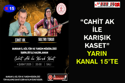 “Cahit Ak İle Karışık Kaset” Yarın Kanal 15’te