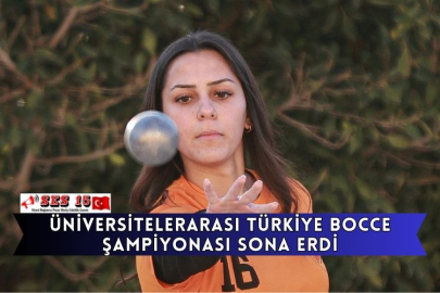 Üniversitelerarası Türkiye Bocce Şampiyonası Sona Erdi