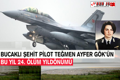 Bucaklı Şehit Pilot Teğmen Ayfer Gök’ün Bu Yıl 24. Ölüm Yıldönümü