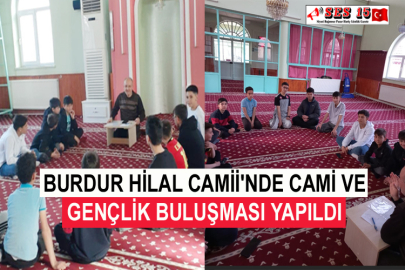 Burdur Hilal Camii'nde Cami Ve Gençlik Buluşması Yapıldı