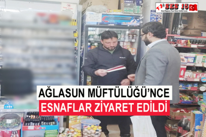 Ağlasun Müftülüğü’nce Esnaflar Ziyaret Edildi