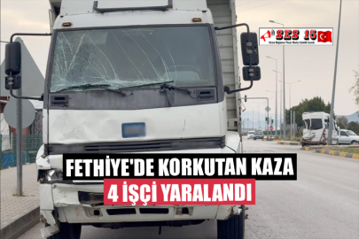 Fethiye'de Korkutan Kaza: 4 İşçi Yaralandı