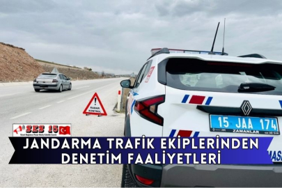 Jandarma Trafik Ekiplerinden Denetim Faaliyetleri