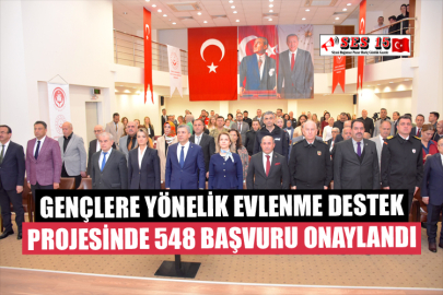 Antalya'da Gençlere Yönelik Evlenme Destek Projesinde 548 Başvuru Onaylandı
