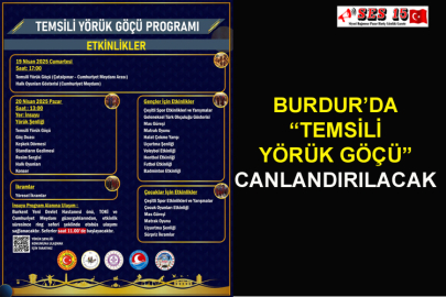 Burdur’da “Temsili Yörük Göçü” Canlandırılacak