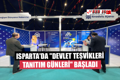Isparta'da "Devlet Teşvikleri Tanıtım Günleri" Başladı