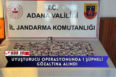 Uyuşturucu Operasyonunda 1 Şüpheli Gözaltına Alındı