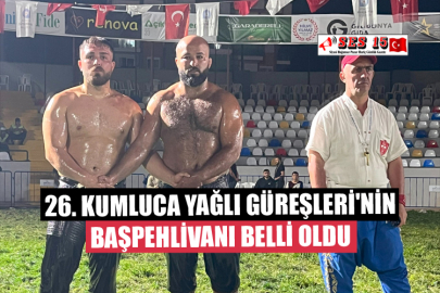 26. Kumluca Yağlı Güreşleri'nin Başpehlivanı Belli Oldu