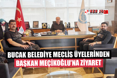 Bucak Belediye Meclis Üyelerinden Başkan Meçikoğlu’na Ziyaret