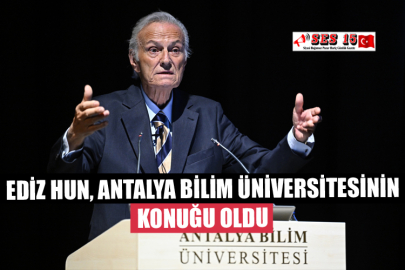Sinema Sanatçısı Ediz Hun, Antalya Bilim Üniversitesinin Konuğu Oldu