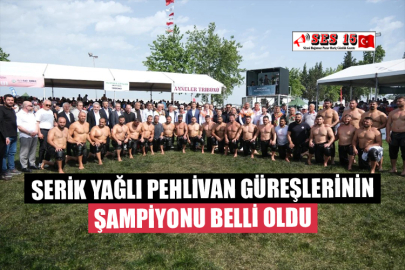 Serik Yağlı Pehlivan Güreşlerinin Şampiyonu Belli Oldu