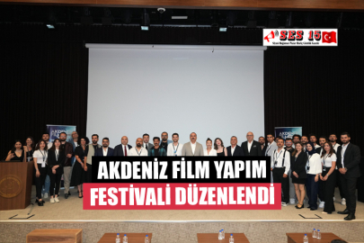 Antalya'da Akdeniz Film Yapım Festivali Düzenlendi