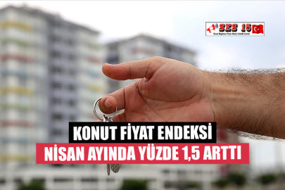 Konut Fiyat Endeksi Nisan Ayında Yüzde 1,5 Arttı