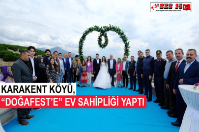 Karakent Köyü, “Doğafest’e” Ev Sahipliği Yaptı