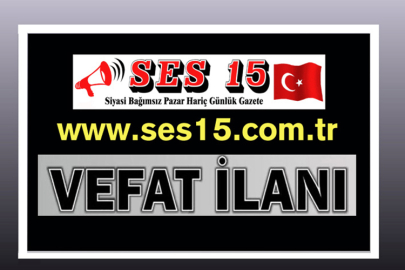 Bucak Vefat Aziz Sağlam (80)