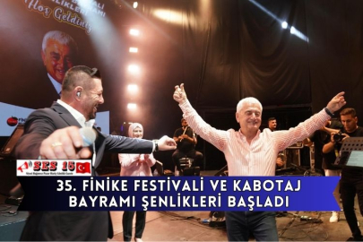 35. Finike Festivali Ve Kabotaj Bayramı Şenlikleri Başladı