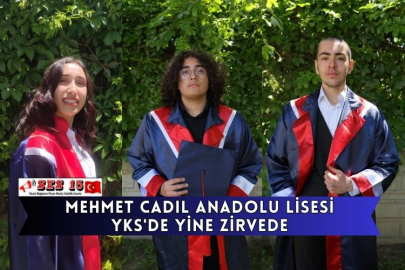 Mehmet Cadıl Anadolu Lisesi YKS'de Yine Zirvede