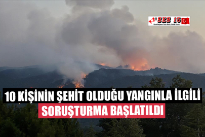 Eskişehir'de 10 Kişinin Şehit Olduğu Orman Yangınıyla İlgili Soruşturma Başlatıldı