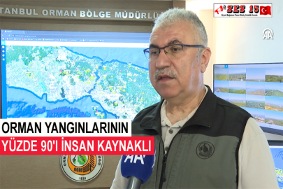 Orman Yangınlarının Yüzde 90'ı İnsan Kaynaklı
