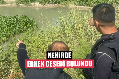 Nehirde Erkek Cesedi Bulundu