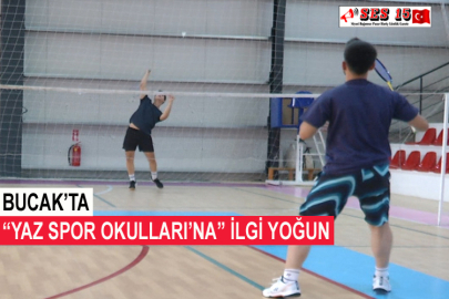 Bucak’ta “Yaz Spor Okulları’na” İlgi Yoğun