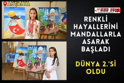 Renkli Hayallerini Mandallarla Asarak Başladı, Dünya 2.'si Oldu