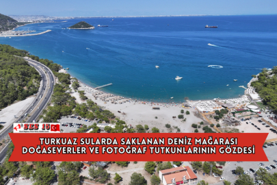 Turkuaz Sularda Saklanan Deniz Mağarası Doğaseverler ve Fotoğraf Tutkunlarının Gözdesi