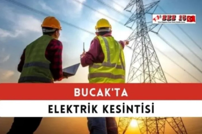 Bucak'ta Elektrik Kesintisi