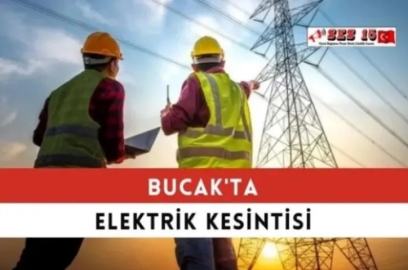 Bucak'ta Elektrik Kesintisi