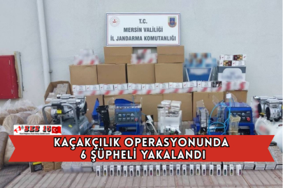 Kaçakçılık Operasyonunda 6 Şüpheli Yakalandı