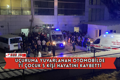 Uçuruma Yuvarlanan Otomobilde 1'i Çocuk 5 Kişi Hayatını Kaybetti