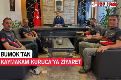 BUMOK’tan Kaymakam Kuruca’ya Ziyaret
