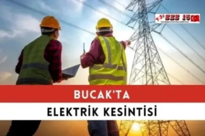 Bucak'ta Elektrik Kesintisi