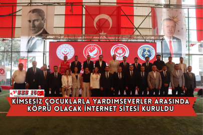 Kimsesiz Çocuklarla Yardımseverler Arasında Köprü Olacak İnternet Sitesi Kuruldu