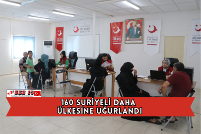 160 Suriyeli Daha Ülkesine Uğurlandı