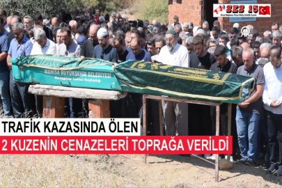 Trafik Kazasında Ölen 2 Kuzenin Cenazeleri Toprağa Verildi