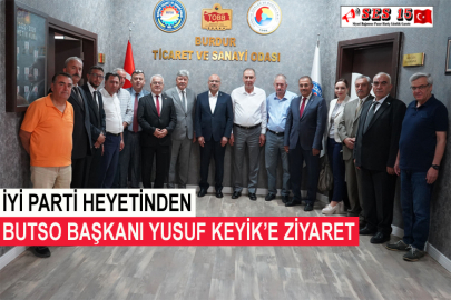 İyi Parti Heyetinden Butso Başkanı Yusuf Keyik’e Ziyaret