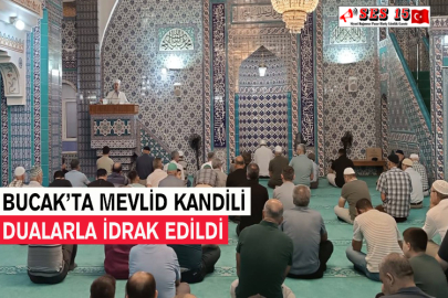Bucak’ta Mevlid Kandili Dualarla İdrak Edildi