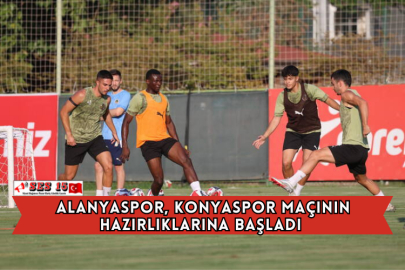 Alanyaspor, Konyaspor Maçının Hazırlıklarına Başladı