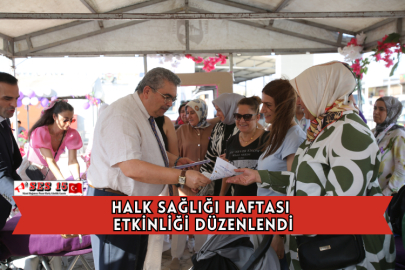 Halk Sağlığı Haftası Etkinliği Düzenlendi
