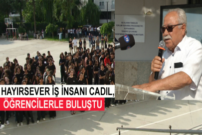 Hayırsever İş İnsanı Cadıl, Öğrencilerle Buluştu