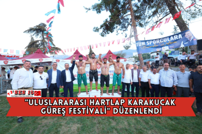 "Uluslararası Hartlap Karakucak Güreş Festivali" Düzenlendi