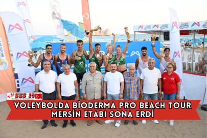 Voleybolda Bioderma Pro Beach Tour Mersin Etabı Sona Erdi