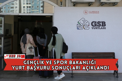 Gençlik ve Spor Bakanlığı Yurt Başvuru Sonuçları Açıklandı