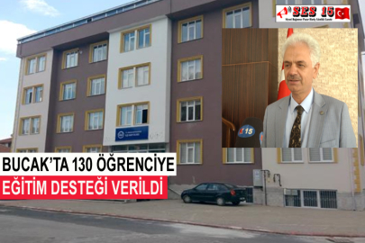 Bucak’ta 130 Öğrenciye Eğitim Desteği Verildi